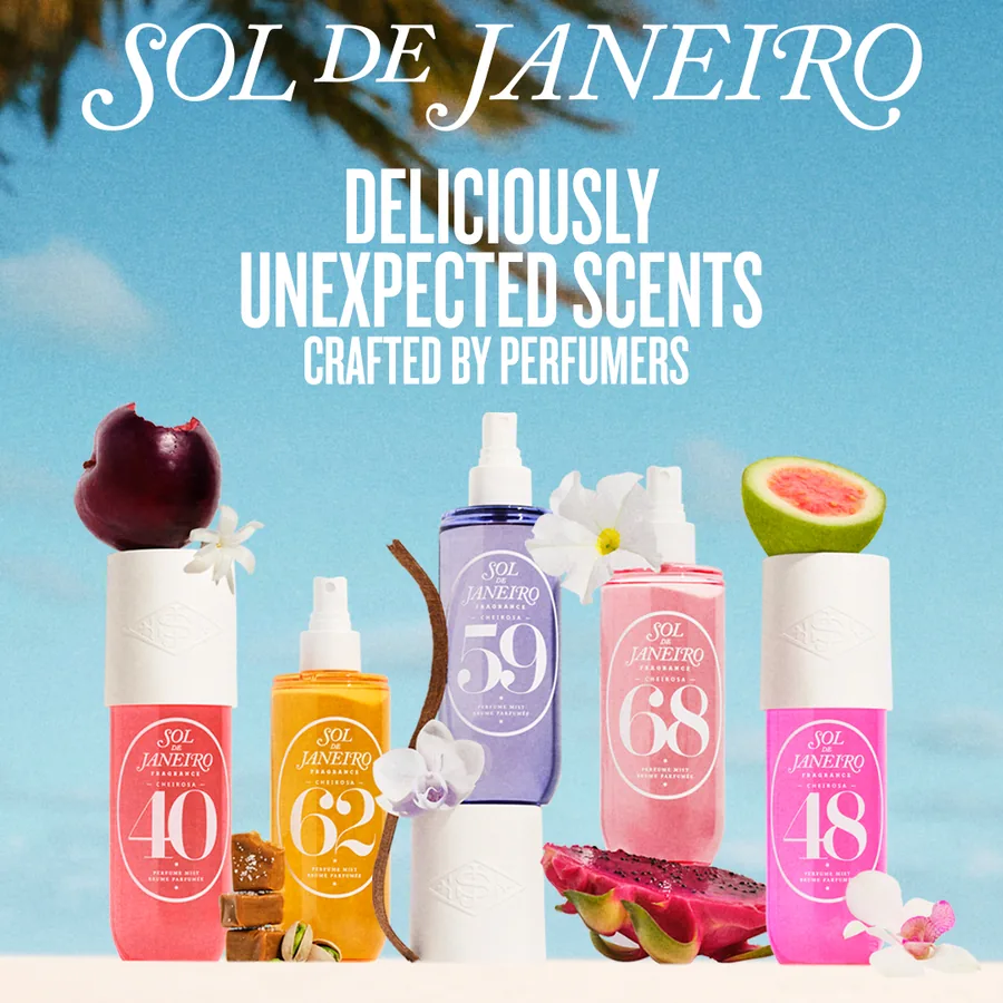 Sol de Janeiro fragrance display
